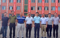 省政协常委、教育委员会主任朱世宏一行到成都华夏旅游商务学校调研